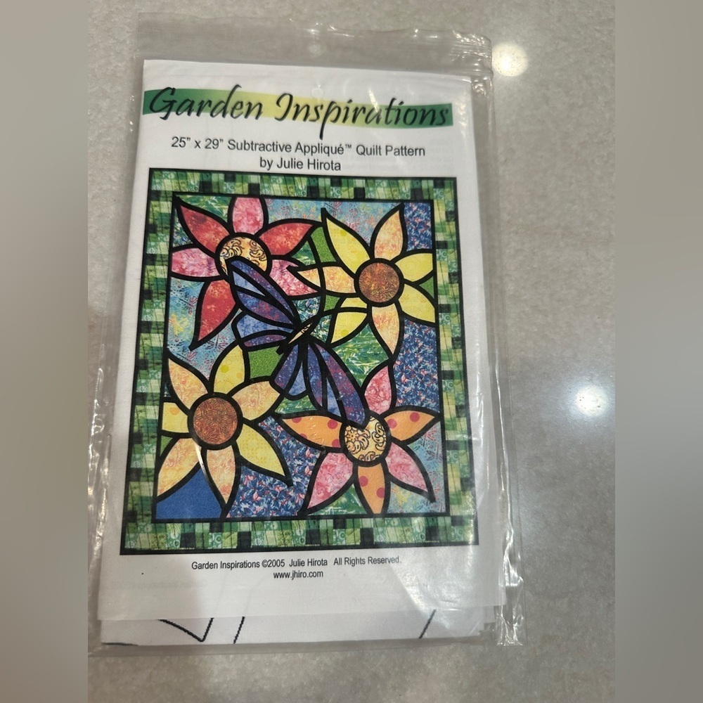 Vintage Garden Inspirations Quilt Pattern - Multicolor